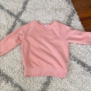never worn coral pullover from gap
